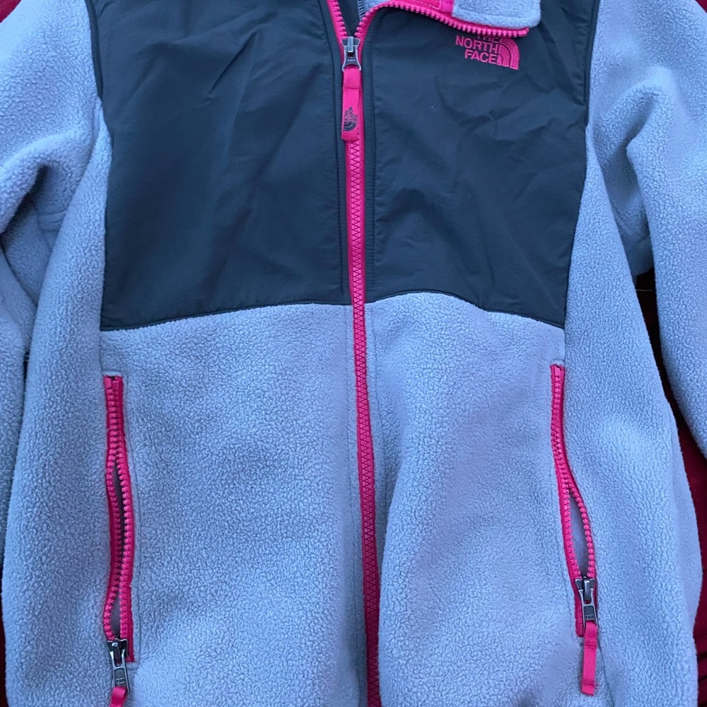 north face zip-up